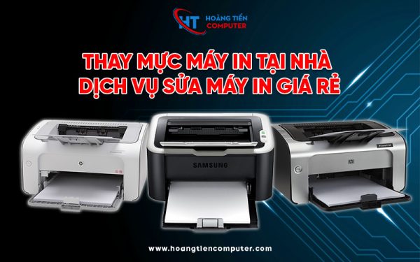 Thay mực máy in tại nhà quận 9 giá rẻ, uy tín