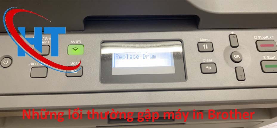 Các lỗi thường gặp liên quan đến replace toner