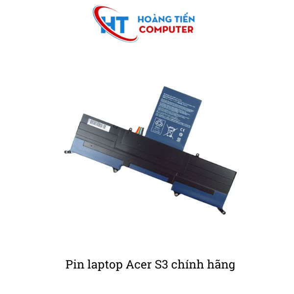 Những dấu hiệu pin laptop Acer S3 bị chai