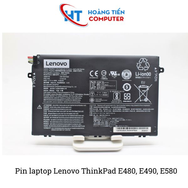 Thông số kỹ thuật pin laptop Lenovo ThinkPad E480, E490, E580
