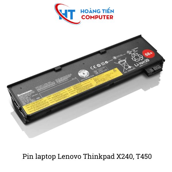 Pin laptop Lenovo Thinkpad X240, T450 chính hãng