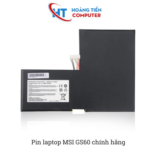 Pin laptop MSI GS60 chính hãng, giá rẻ nhất thị trường
